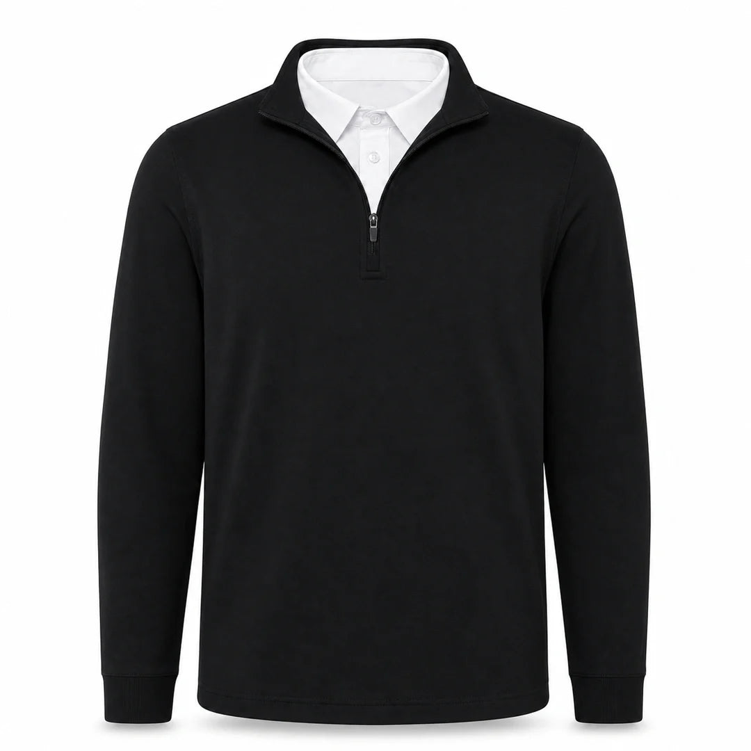 LayerOne™ Quarter-Zip – Men's 2-in-1 Comfort Pullover