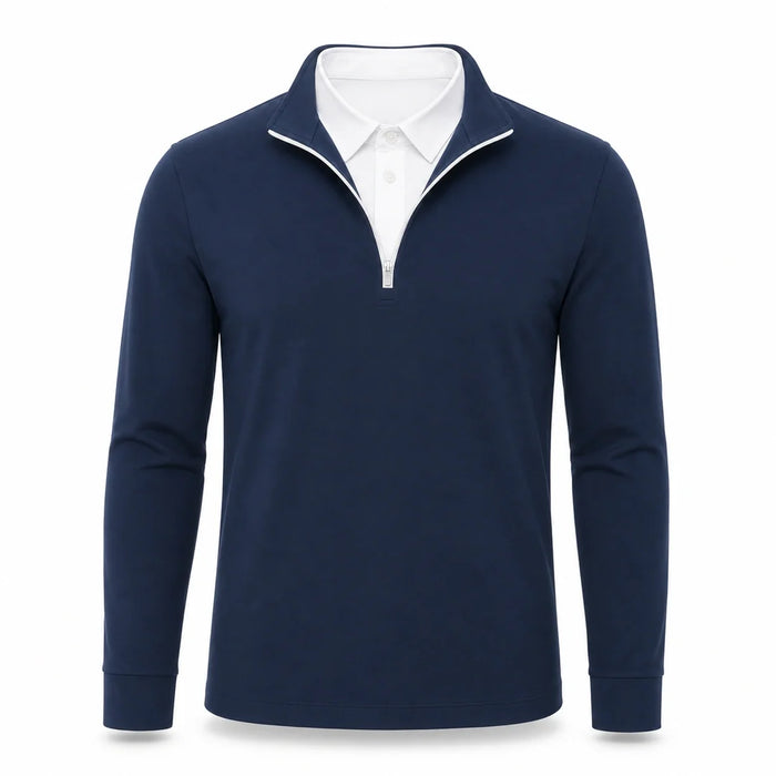LayerOne™ Quarter-Zip – Men's 2-in-1 Comfort Pullover
