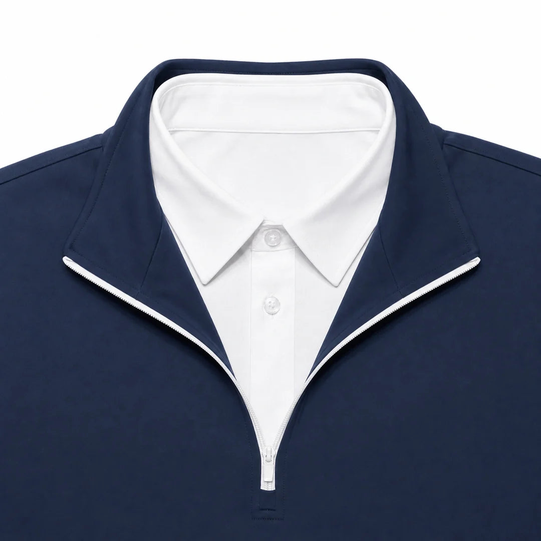 LayerOne™ Quarter-Zip – Men's 2-in-1 Comfort Pullover