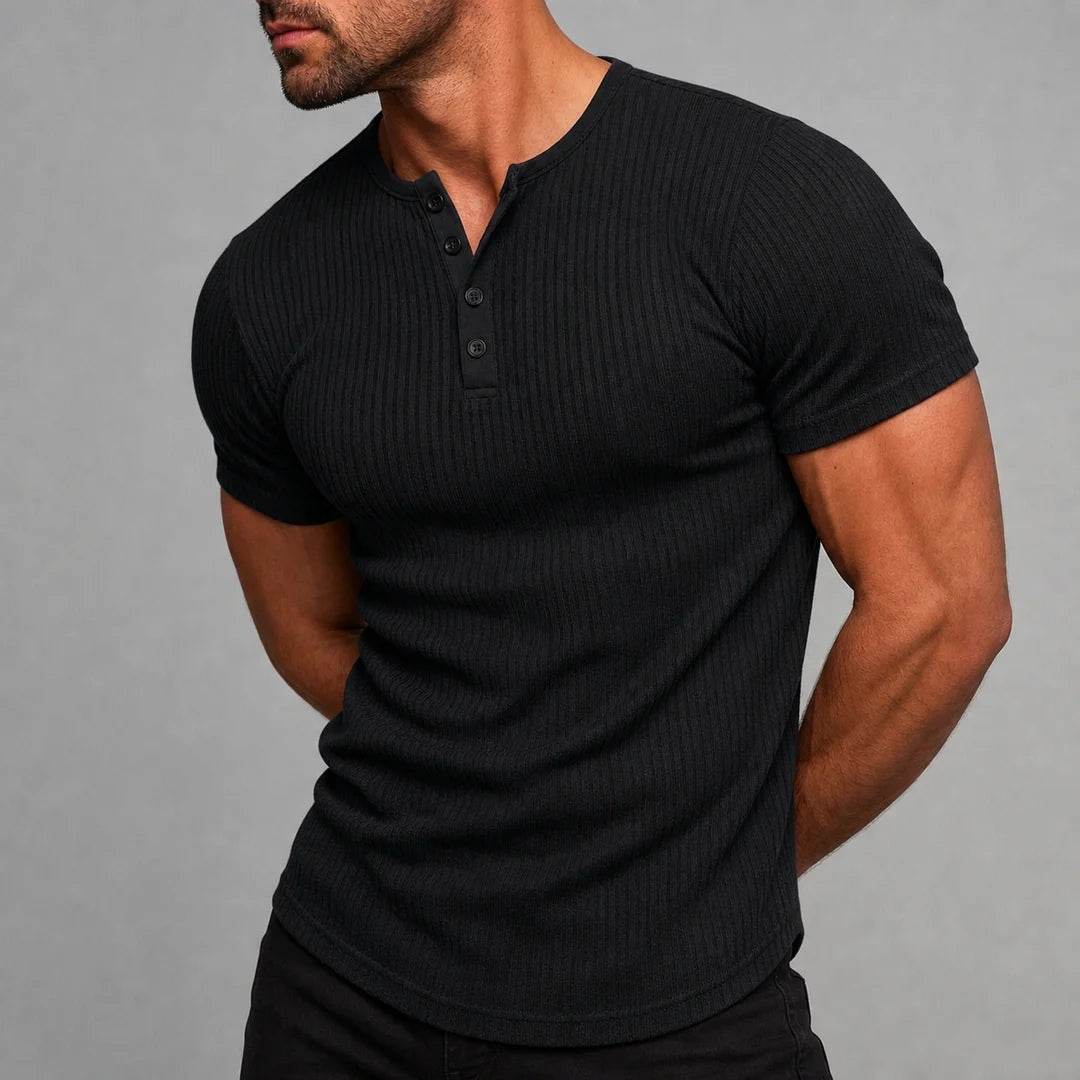 SoftFlex™ Henley – Men's Ultra Comfortable Henley Shirt