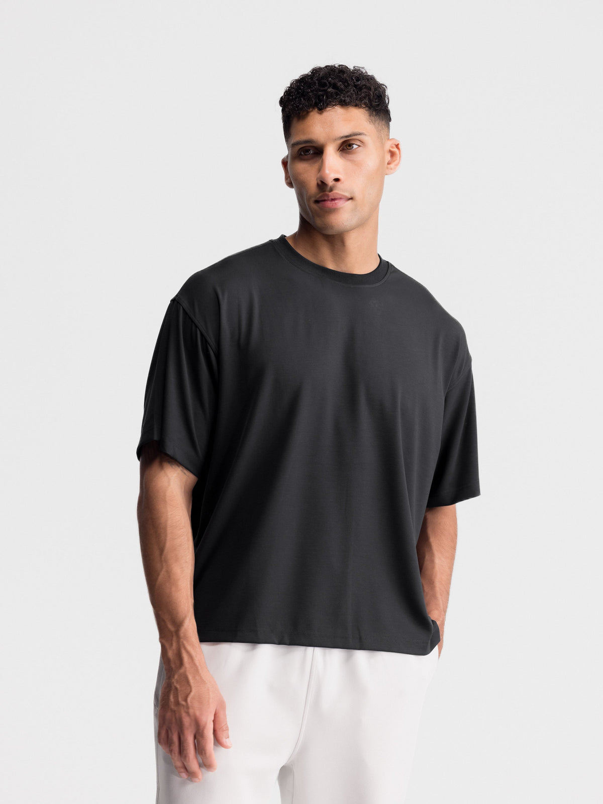 Cropped Oversized Athletic Tee Pack