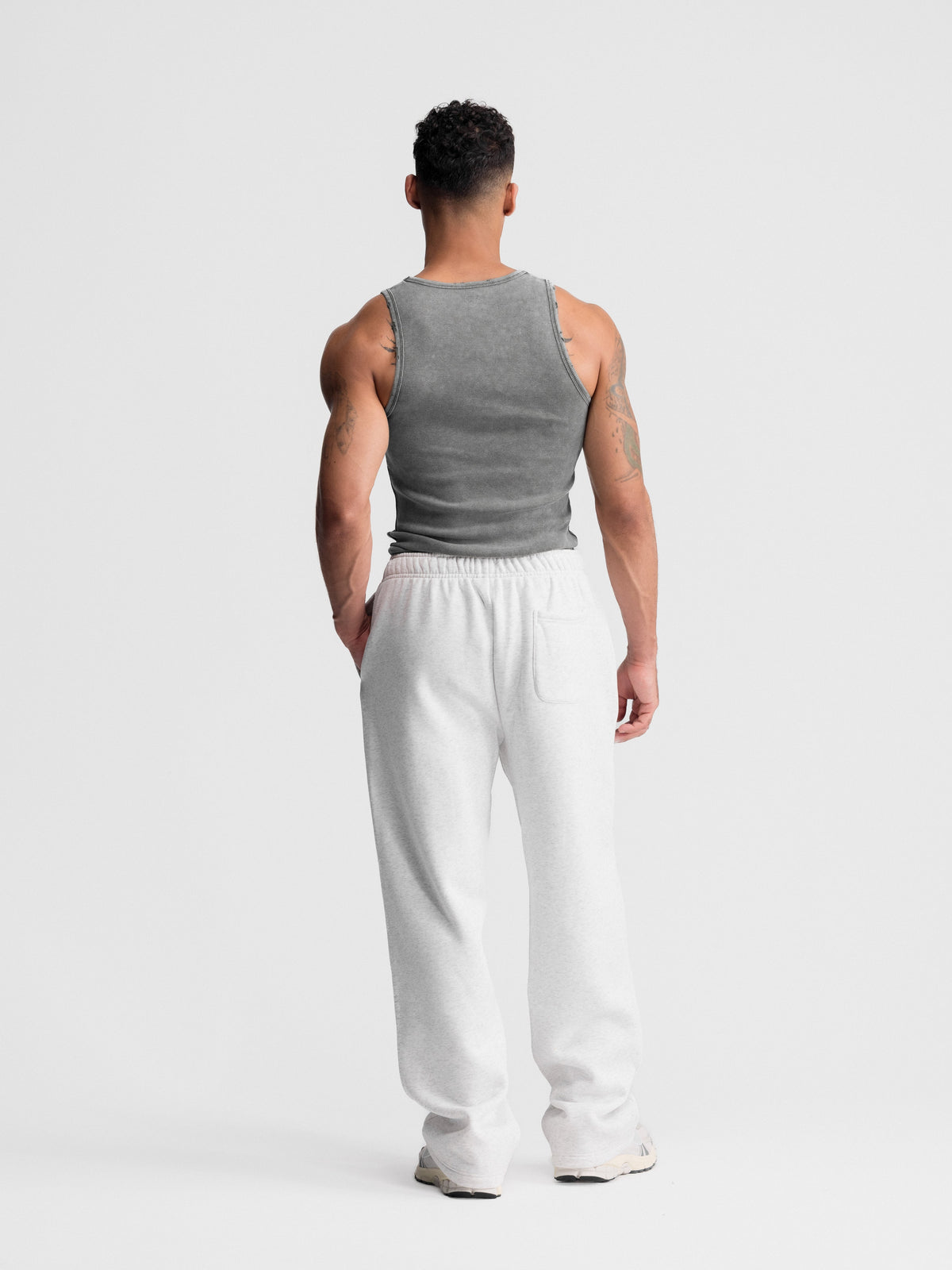 Premium Ultra-Soft Cotton Distressed Fitted Tank 2 Pack