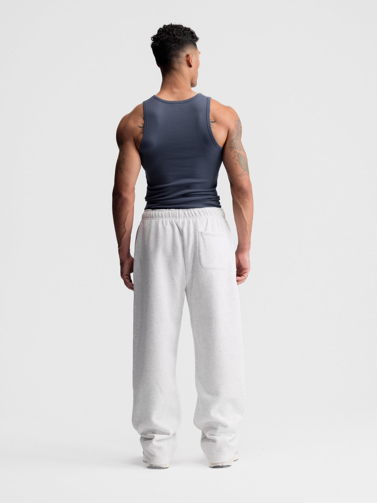 TRILINE™ Tank – Men's High-Cut Fitted Cotton Tank