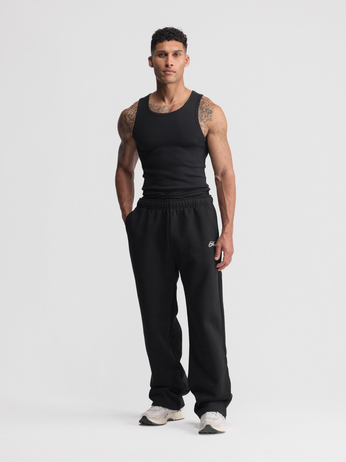 TRILINE™ Tank – Men's High-Cut Fitted Cotton Tank