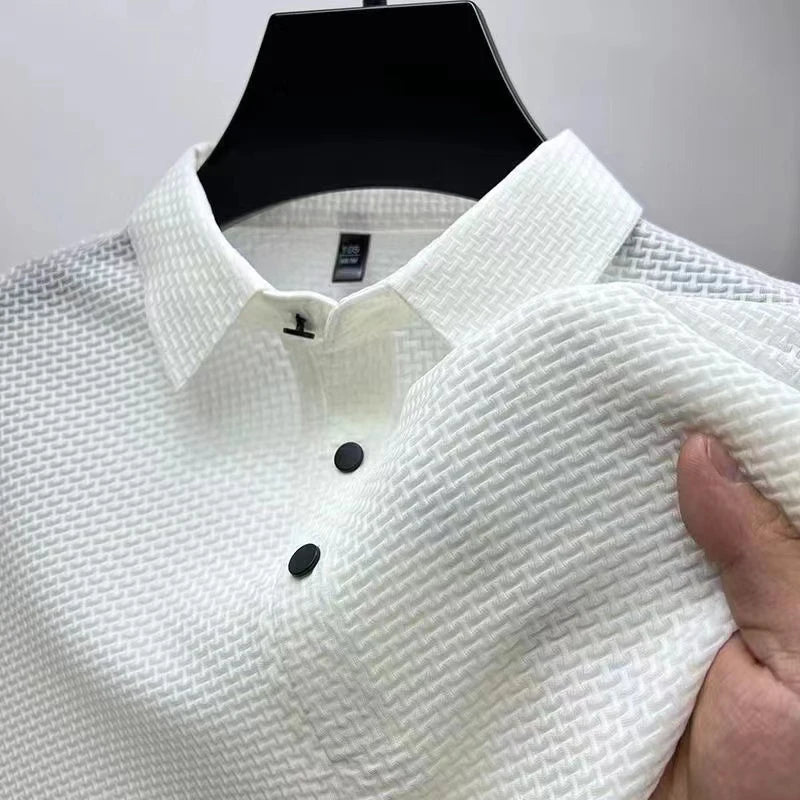 FlexWeave Polo Pearl White