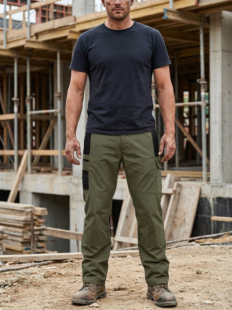 GRAFTLITE Trousers — Olive Green