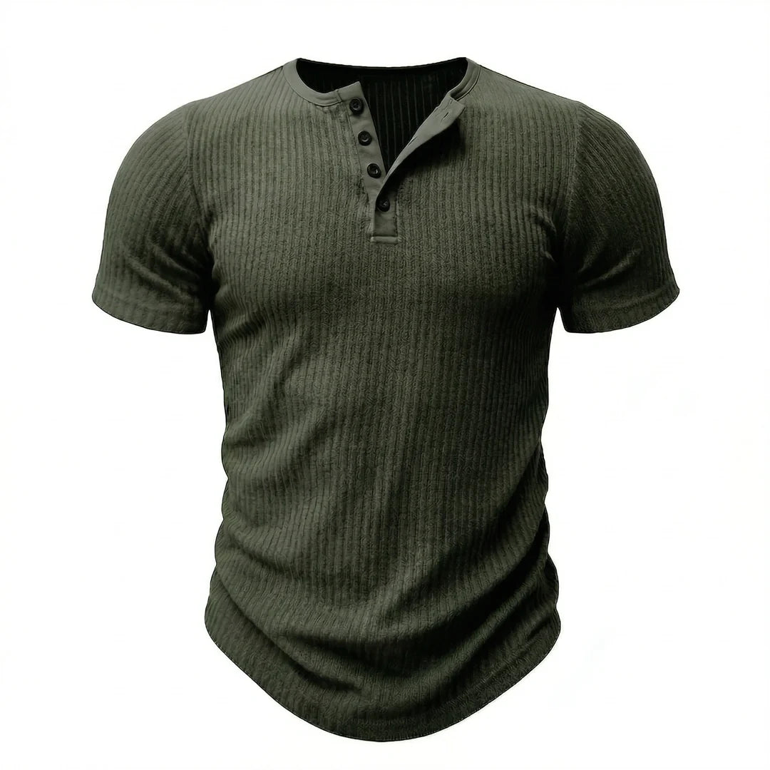 SoftFlex™ Henley – Men's Ultra Comfortable Henley Shirt