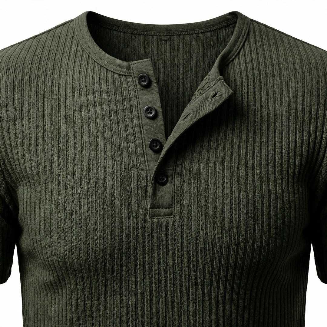 SoftFlex™ Henley – Men's Ultra Comfortable Henley Shirt